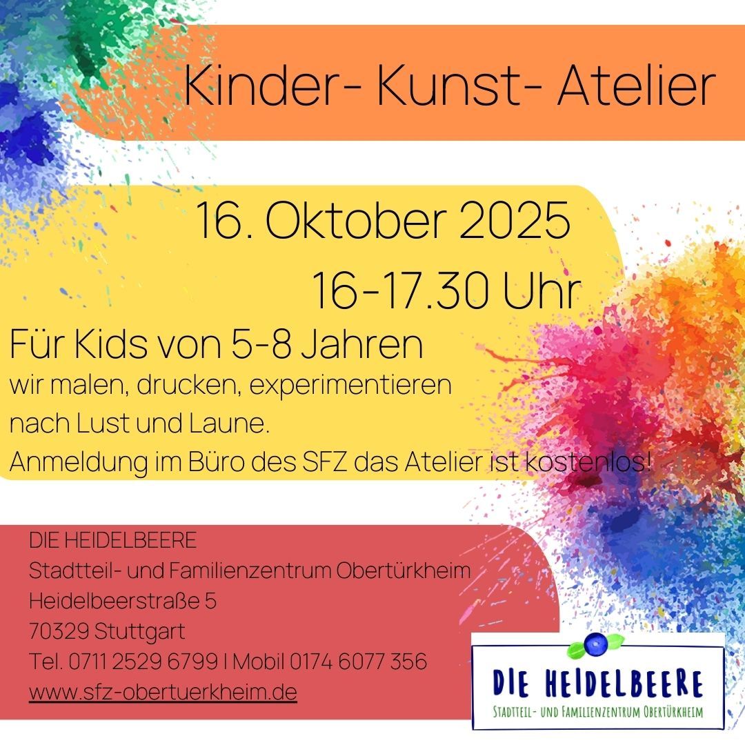 Der Flyer für die jeweilige Veranstaltung mit Datum und Kurzbeschreibung